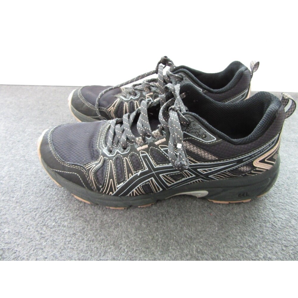 Asics GEL-Venture 7 Trail Women’s Size 8 Running Shoes Graphite Gray 1012A983
